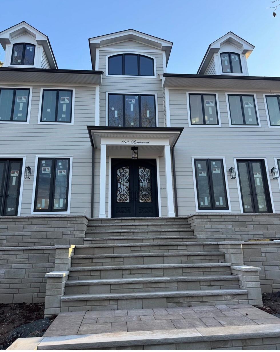 Estate exterior and stonework